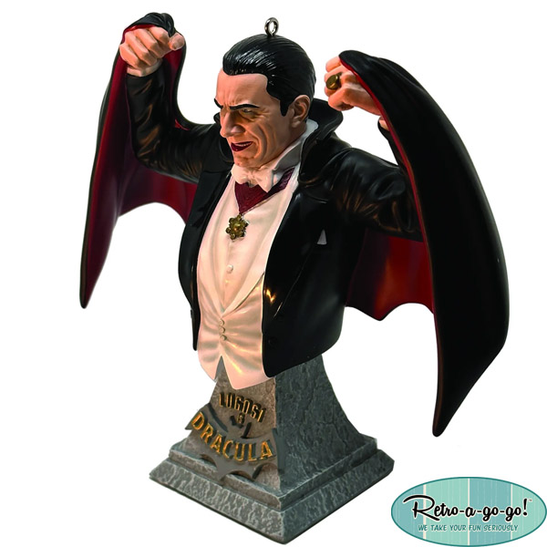 Retro-A-Go-Go Bela Lugosi as Dracula Color Resin Masterpiece Ornament